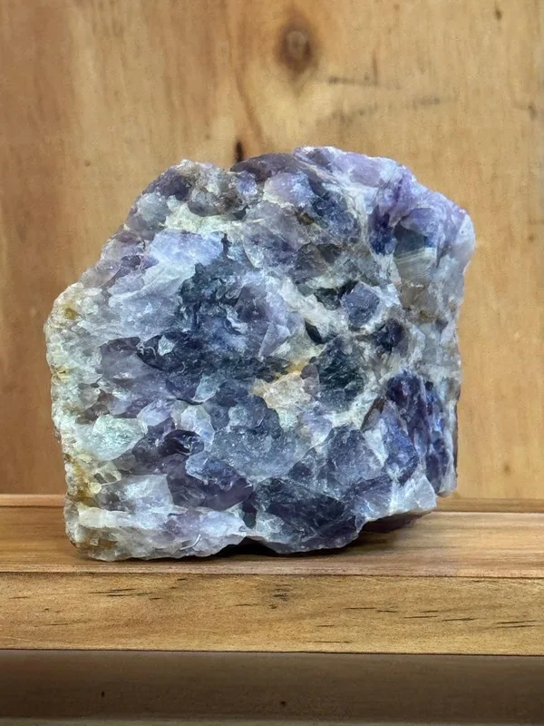 אבן אחלמה גולמי המקראי -אמטיסט